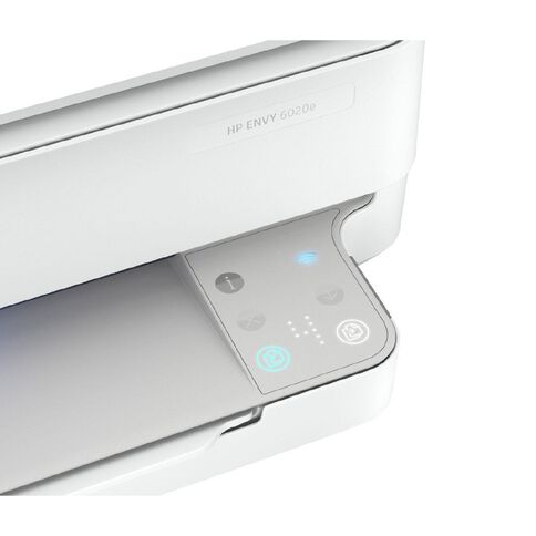 HP ENVY 6020E All-in-One Printer White Instant Ink Enabled