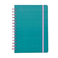 Uniti Clubhouse Hardcover Notebook Debossed Green Dark