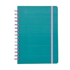 Uniti Clubhouse Hardcover Notebook Debossed Green Dark