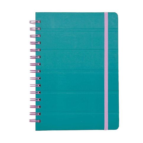 Uniti Clubhouse Hardcover Notebook Debossed Green Dark