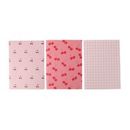 Uniti Kids Cherry A6 3 Pack Notebook