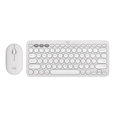 Logitech Pebble 2 Combo - Tonal White