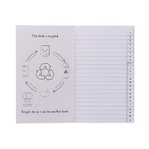 WS Notebook 5B1 Index 7mm 32 Leaf Red Mid