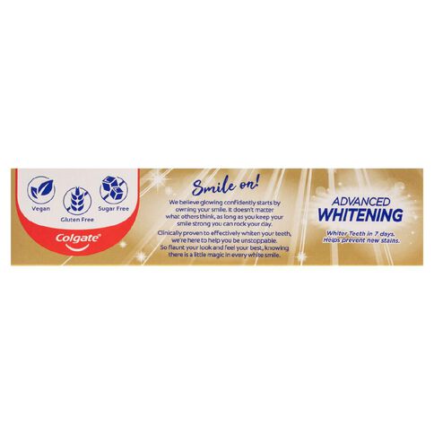 Colgate Advanced Whitening Tartar Control Toothpaste 200g