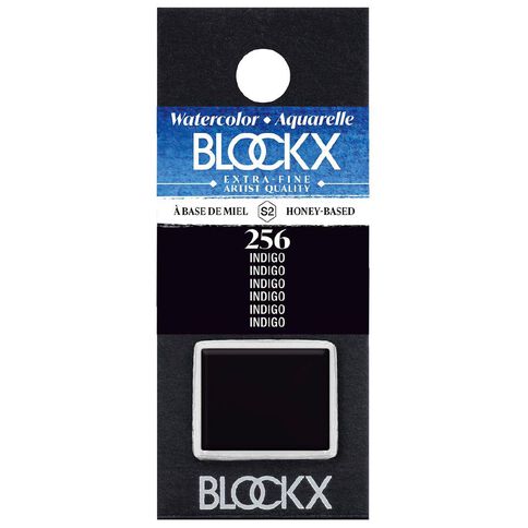 BLOCKX Watercolour Half Pan S2 256 Indigo