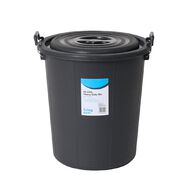 Living & Co Heavy Duty Bin 43L Black