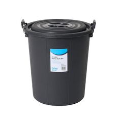 Living & Co Heavy Duty Bin 43L Black