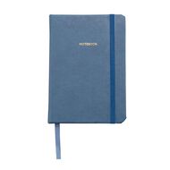 WS PU Notebook Blue Mid A6