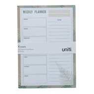 Uniti Kiwiana Weekly Planner