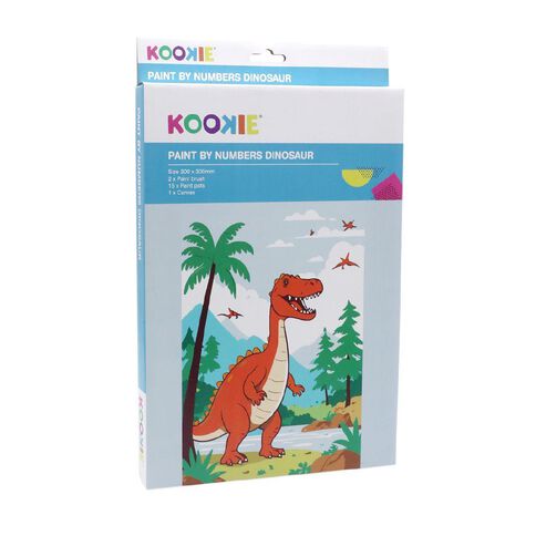 Kookie Paint By Numbers Dionsaur