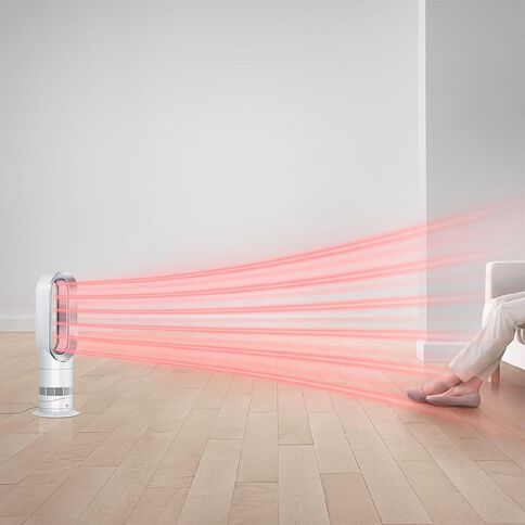 Dyson Hot + Cool Fan Heater White/Silver