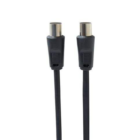 Tech.Inc Coaxial Fly Lead Plug to Plug 2 Metres