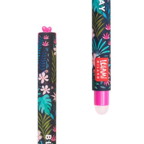 Legami Erasable Pen Flora Turquoise Ink