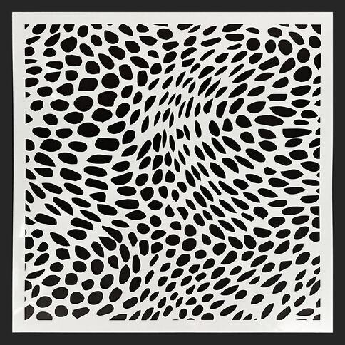 Uniti Stencils Animal Print 4 Set 12 inch