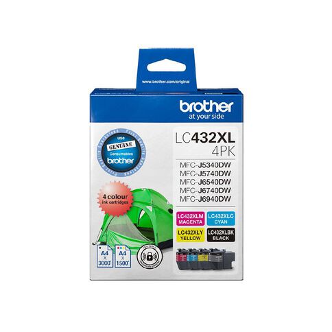 Brother LC432XL4PKS Ink 4 Pack
