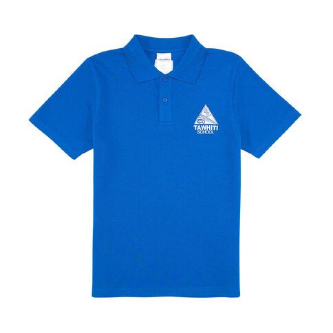 Schooltex Tawhiti School Short Sleeve Polo with Embroidery