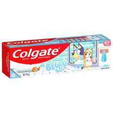 Colgate Kids' Junior Bluey Toothpaste Mild Mint Gel 90g
