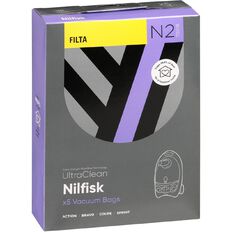 Ultra Clean Vacuum Bags Nilfisk Sprint 5 Pack