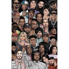 POSTER #25 - HIP HOP ICONS
