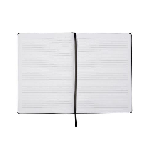 WS PU Notebook Black A4
