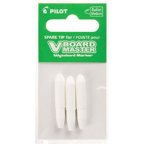 Pilot-BeGreen V Board Whiteboard Marker Tips 3 Pack
