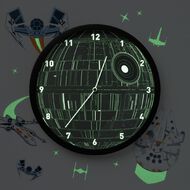 Paladone Star Wars Glow In The Dark Wall Clock Grey