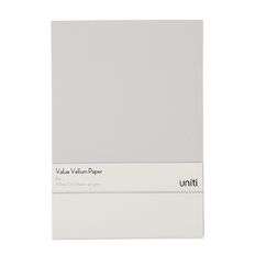 Uniti Value Paper Pack 20 Sheet Vellum A4