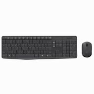 Logitech MK235 Wireless Keyboard and Mouse Combo Black