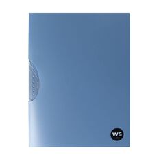 WS Colour Pop Swing Clip File Blue Mid A4