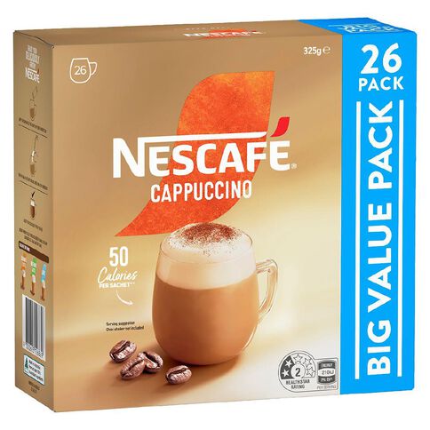 Nescafe Cafe Menu Cappuccino 26 Pack