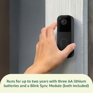 Blink Video Doorbell System Black