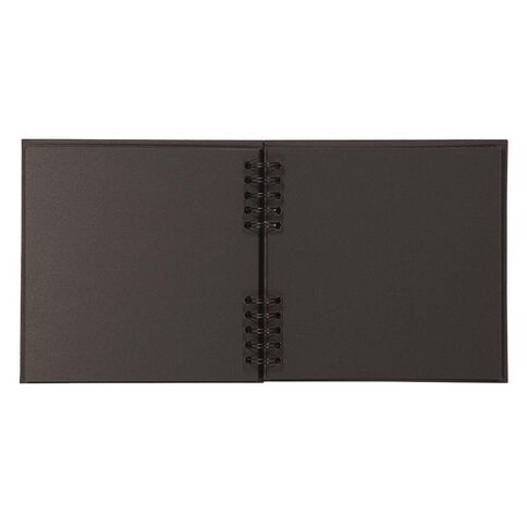 Uniti Spiral Album Black 8in x 8in