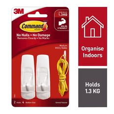 Command Hooks 2 Pack Medium