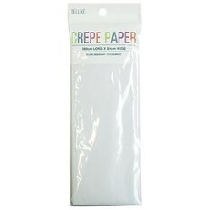 Unique Crepe Paper White