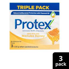 Protex Soap Bar Manuka and Honey 3 Pack 90g