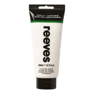 Reeves Fine Acrylic Paint Titanium White 200ml