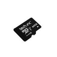Tech.Inc Micro SD Card + Adapter 64GB