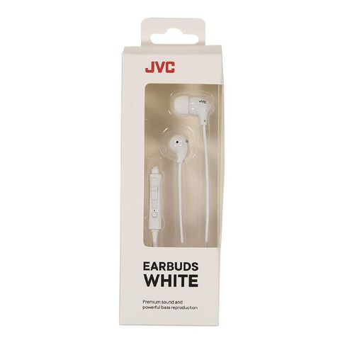 JVC Earbuds White