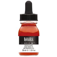 Liquitex Ink 30ml Vivid Red Orange