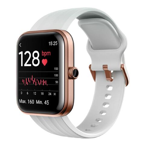 Ryze Evo Smart Watch With Alexa Pink +White