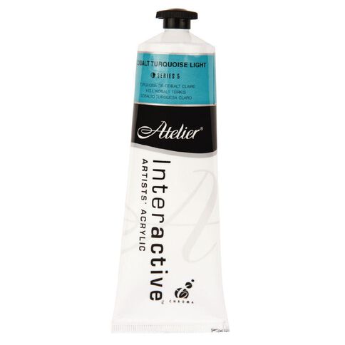 Atelier S5 Acrylic Paint Cobalt Turquoise Light 80ml