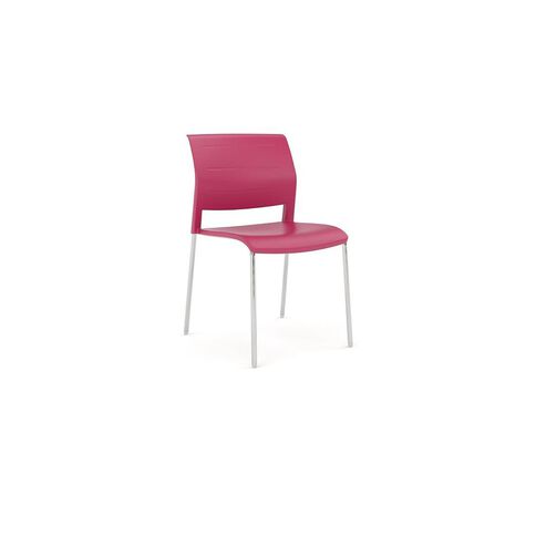 Game Chrome Chair Red