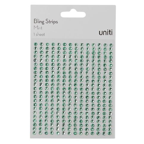Uniti Bling Strips Mint Mint