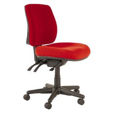 Buro Seating Roma 3 Lever Midback Chair Red Mid