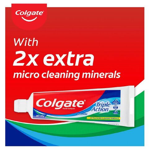 Colgate Triple Action Toothpaste 110g