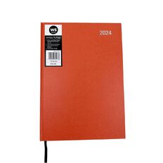 WS Date To Page Diary 2024 Teracotta A4