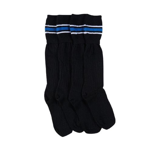 Schooltex Striped School Socks 2 Pack