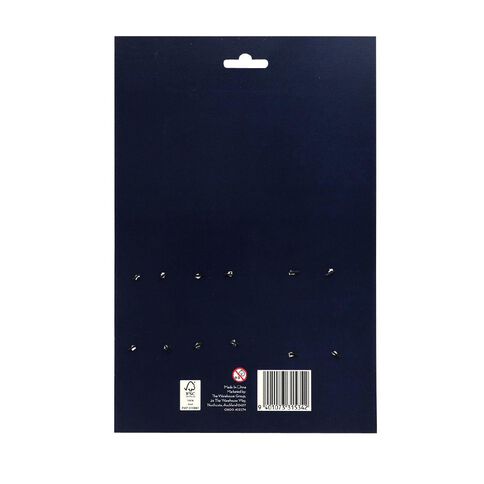 Uniti Platinum Wooden Wide Angular Taklon Brush 3 Pack
