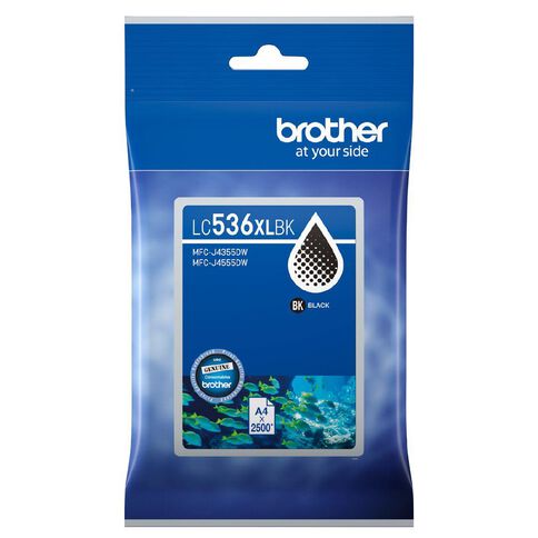 Brother LC536XL 2500 Pages Black