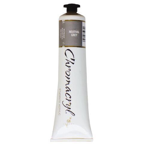 Chromacryl Paint Neutral Grey 75ml